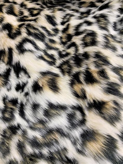 Shop the Trend: Luxurious Leopard Print Faux Fur Fabric